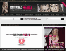 Tablet Screenshot of brunoymaria.com